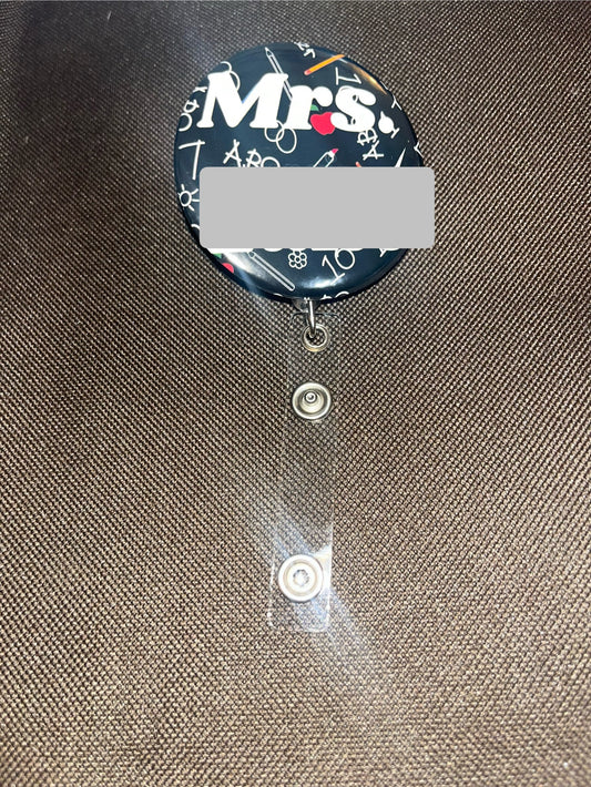 Photo Badge Reel Clip