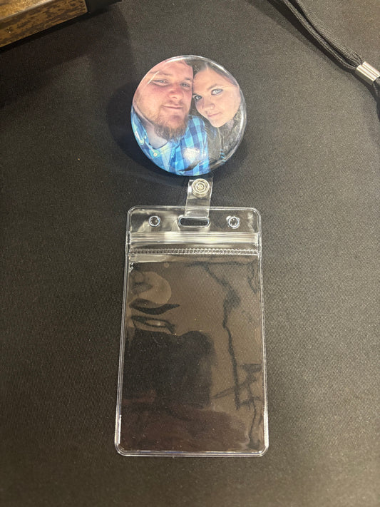 Photo Badge Reel Clip